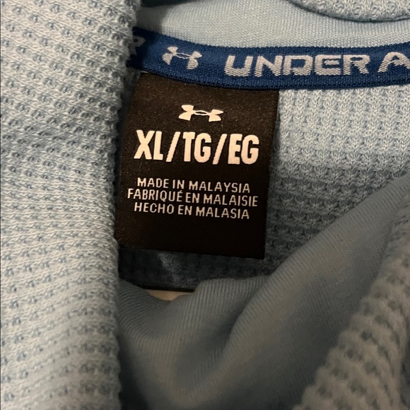 Under Armour Ladies waffle Funnel Hoodie - Picture 4 of 9